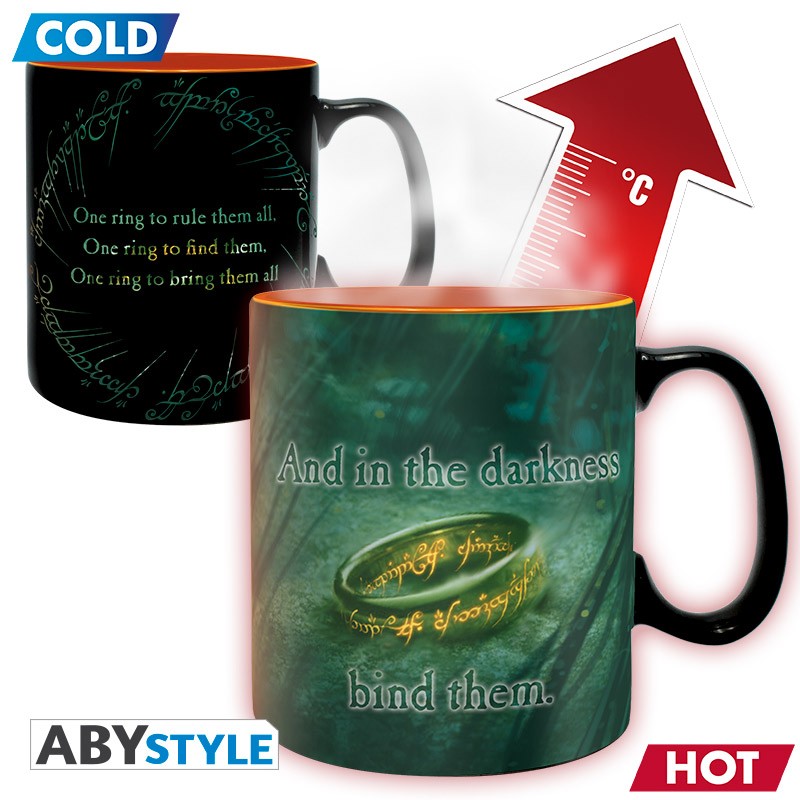 ABYMUG471 - THE LORD OF THE RINGS - HEAT CHANGE MUG 460ML - SAURON