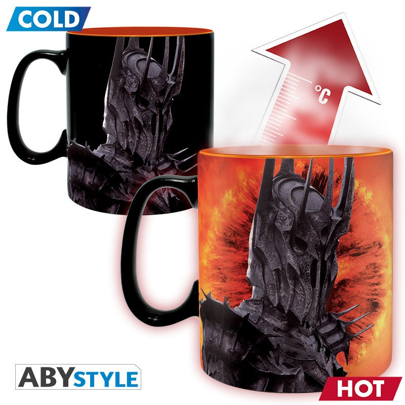 ABYMUG471 - THE LORD OF THE RINGS - HEAT CHANGE MUG 460ML - SAURON
