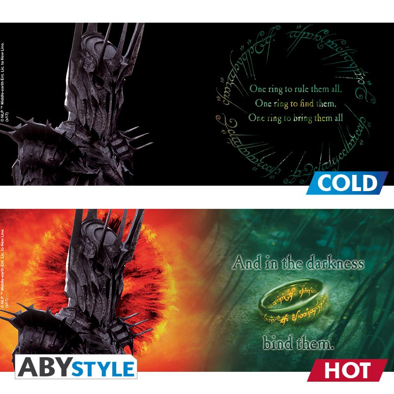 ABYMUG471 - THE LORD OF THE RINGS - HEAT CHANGE MUG 460ML - SAURON