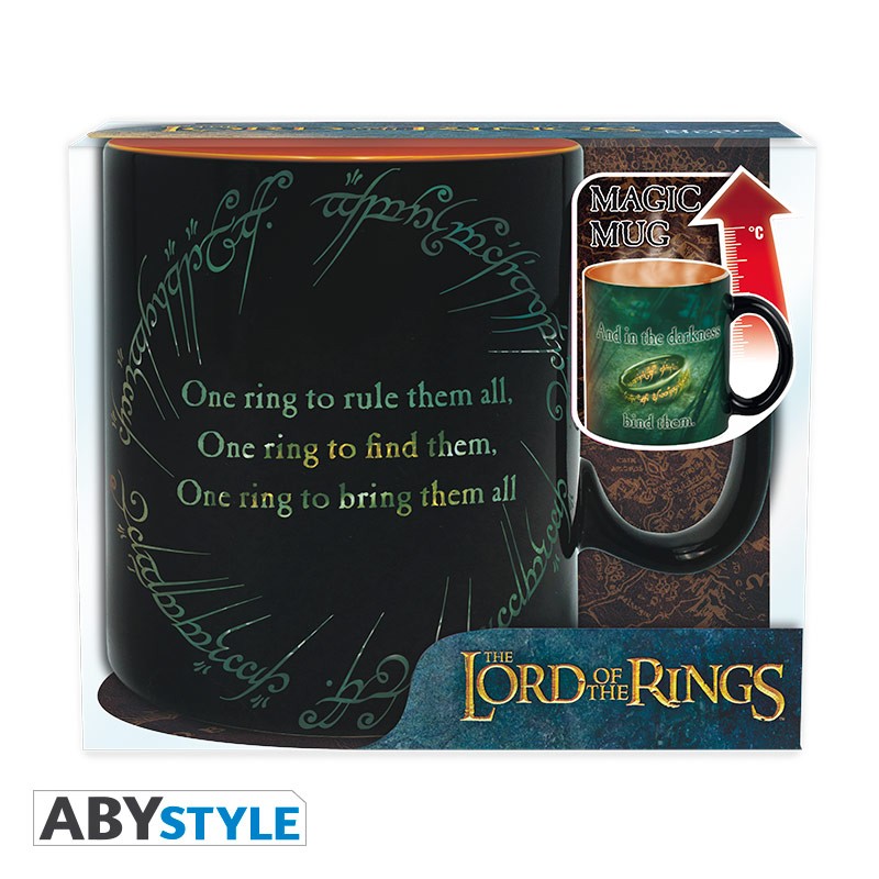 ABYMUG471 - THE LORD OF THE RINGS - HEAT CHANGE MUG 460ML - SAURON