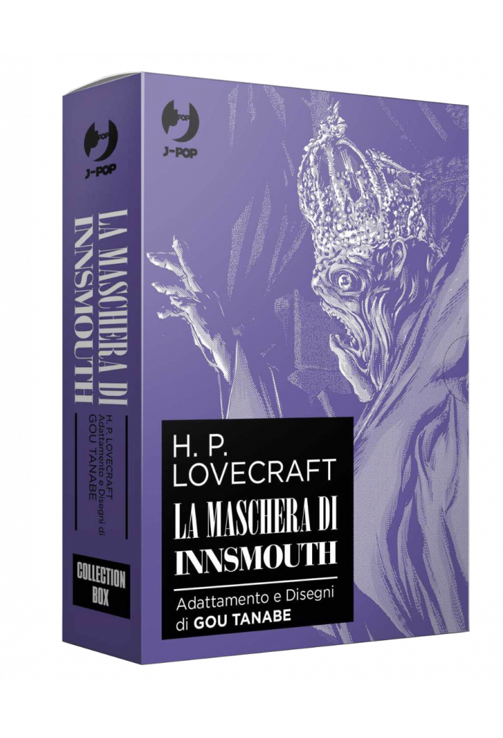 LA MASCHERA DI INNSMOUTH - BOX 2 VOLUMI - LOVECRAFT (manga)