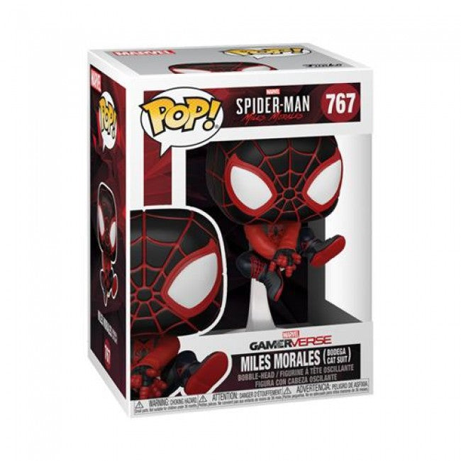Marvel's Spider-Man POP! Games Vinyl Figure 767 Miles Morales Bodega Suit 9 cm