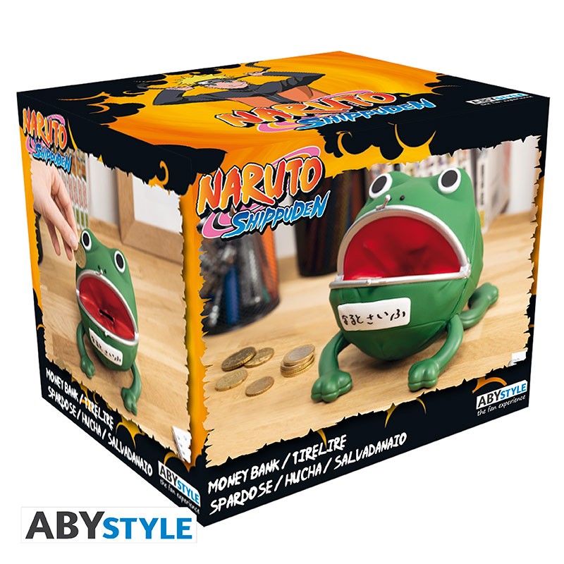 ABYBUS016 - NARUTO SHIPPUDEN - MONEY BANK - SALVADANAIO Gama-chan