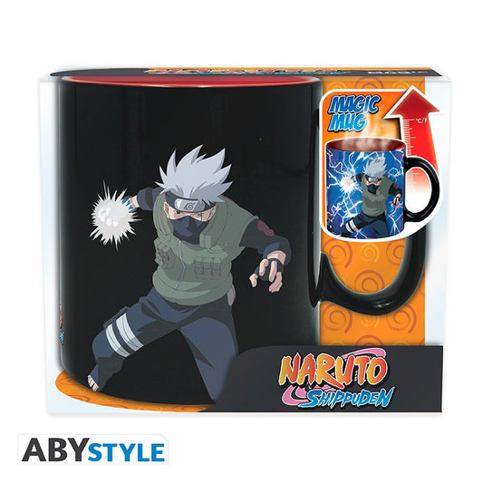 ABYMUGA060 - NARUTO SHIPPUDEN - TAZZA HEAT CHANGE 460ML - KAKASHI/ITACHI