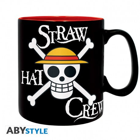 ABYMUGA009 - ONE PIECE - Mug - 460 ml - Rufy & Skull