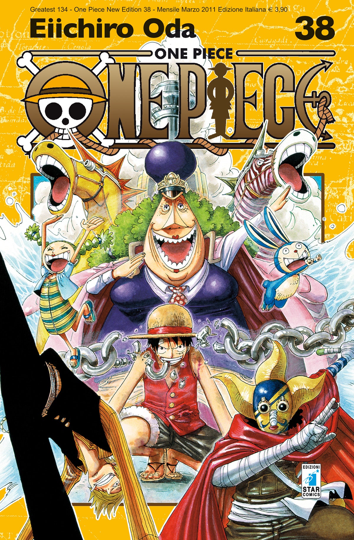 ONE PIECE NEW EDITION 38