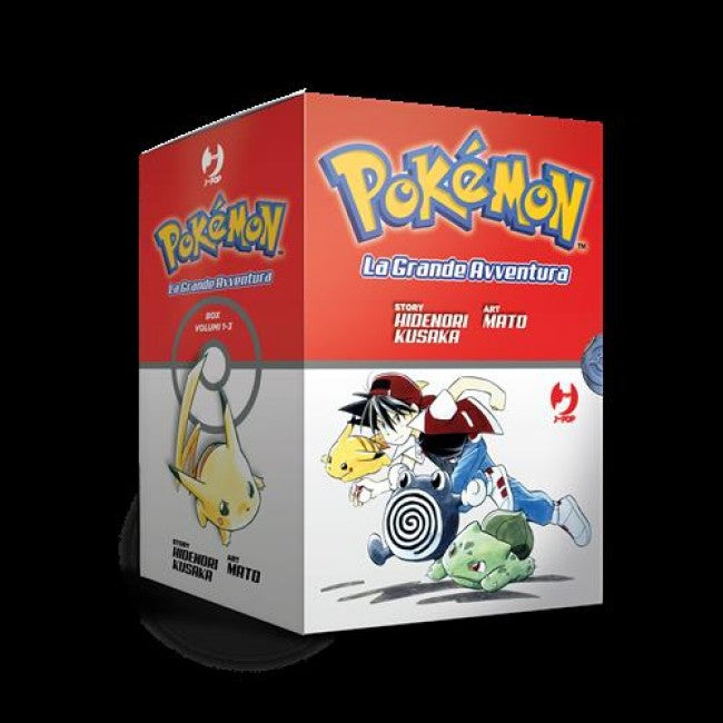 POKEMON LA GRANDE AVVENTURA - BOX 1 (1-2-3)