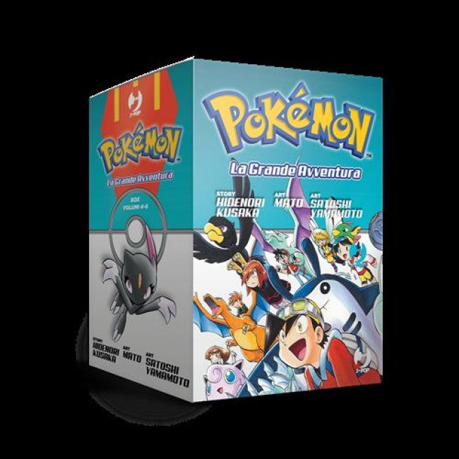 POKEMON LA GRANDE AVVENTURA - BOX 2 (4-5-6)