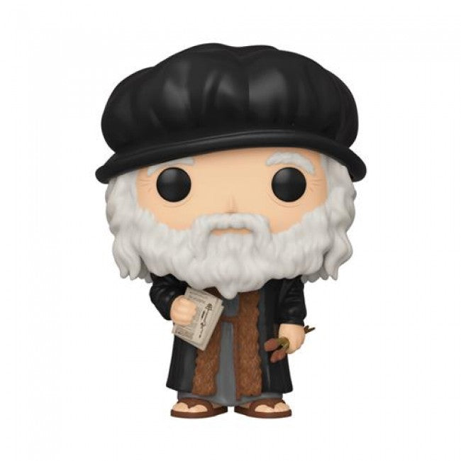 POP ARTISTS - POP FUNKO VINYL FIGURE 04 LEONARDO DA VINCI 9CM