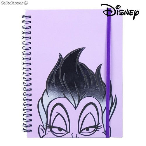 QUADERNO CON ANELLI VILLAINS DISNEY