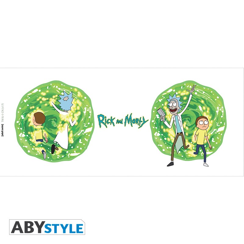 ABYMUG387 - RICK AND MORTY - TAZZA 320ML - PORTAL