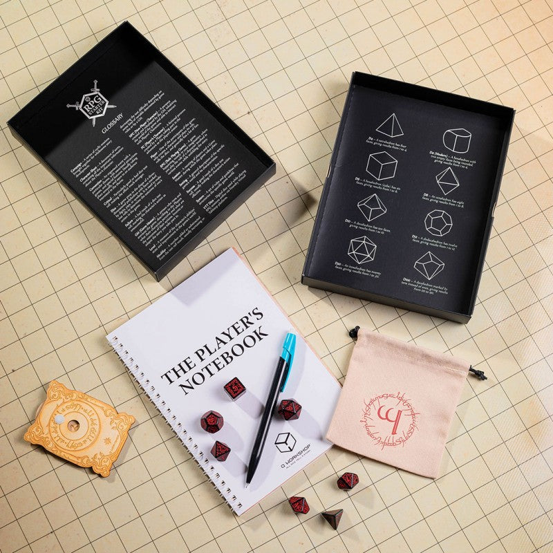 SKIT22 - RPG STARTER KIT + SET 7 DADI