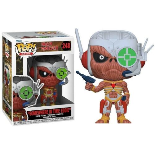 Iron Maiden Funko POP! Rocks Vinyl Figures 248 Eddie - Somewhere in Time 9 cm