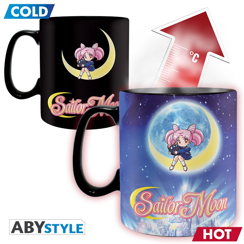 ABYMUG406 - SAILOR MOON - TAZZA HEAT CHANGE 460ML - SAILOR CHIBI
