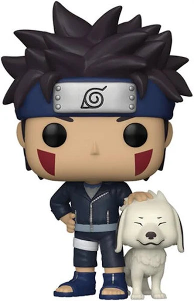 Naruto Funko POP! Animation Vinyl Figure 1194 Kiba With Akamaru 9 cm