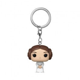 STAR WARS - POP FUNKO VINYL KEYCHAIN LEIA 4CM