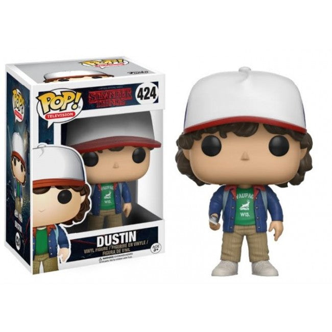 Stranger Things POP! TV Vinyl Figure 424 Dustin 9 cm