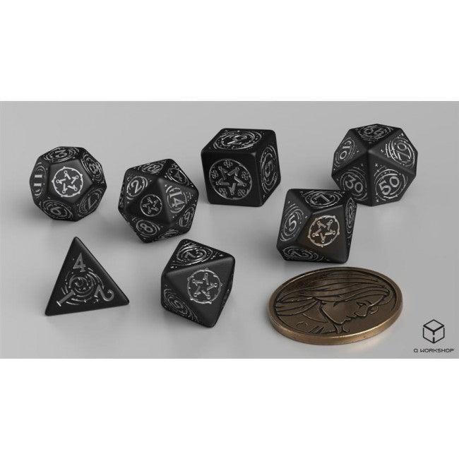 SET 7 DADI - THE WITCHER YENNEFER - THE OBSIDIAN STAR