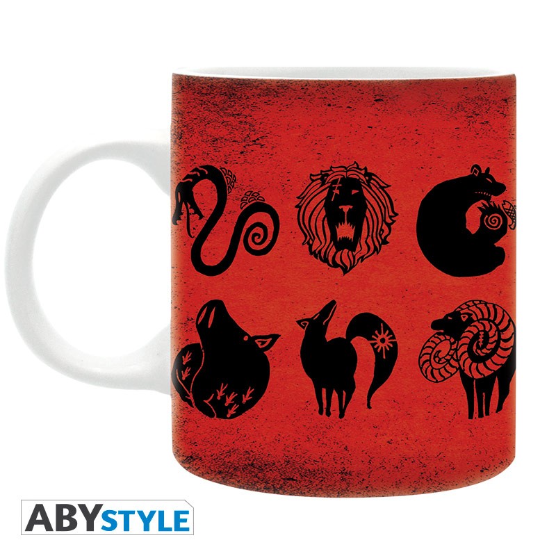 ABYMUG400 - THE SEVEN DEADLY SINS - Tazza - 320 ml - Emblemi - subli