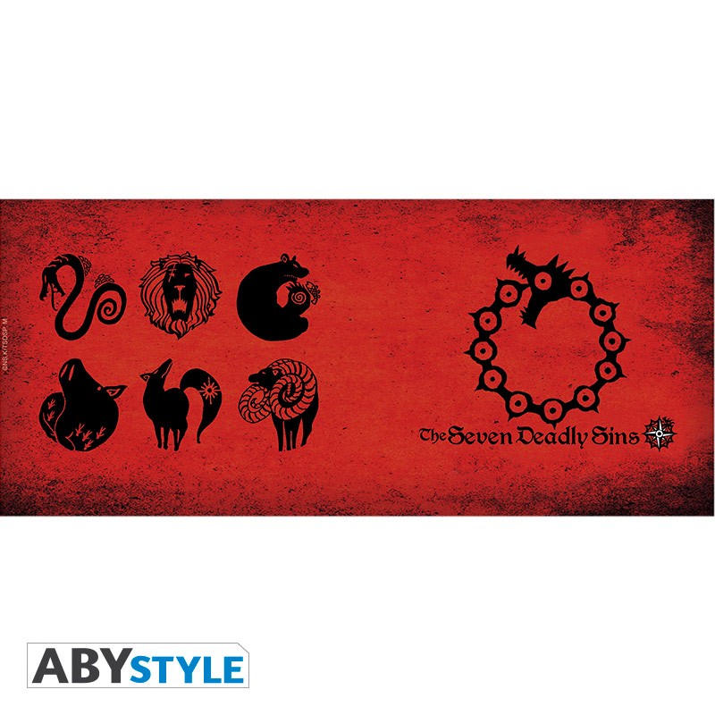 ABYMUG400 - THE SEVEN DEADLY SINS - Tazza - 320 ml - Emblemi - subli