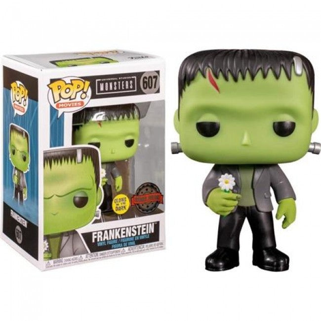 UNIVERSAL MONSTER - POP FUNKO VINYL FIGURE 607 FRANKENSTEIN W/ FLOWER 9CM