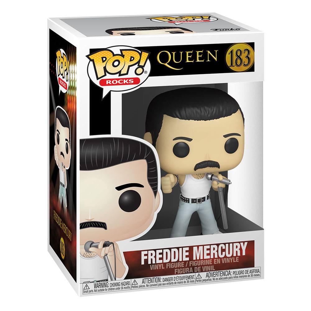 Queen POP! Rocks Vinyl Figure 183 Freddie Mercury Radio Gaga 9 cm