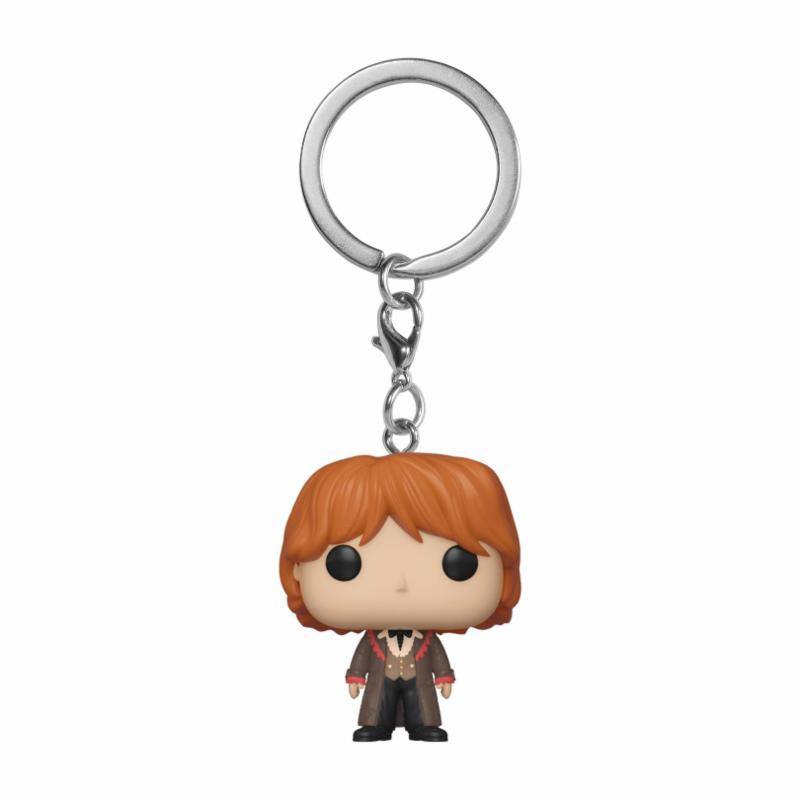 Harry Potter Pocket Funko POP! Vinyl Keychain Ron Weasley (Yule) 4 cm