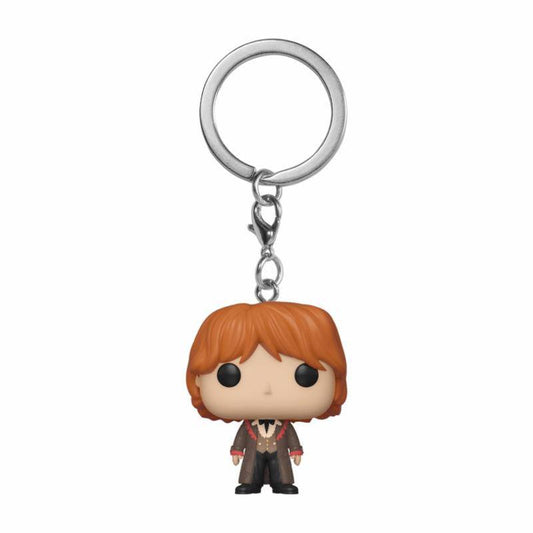 Harry Potter Pocket Funko POP! Vinyl Keychain Ron Weasley (Yule) 4 cm