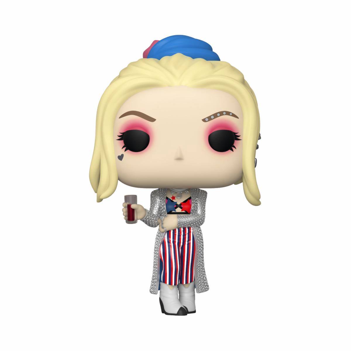 Birds of Prey POP! Heroes Vinyl Figure 303 Harley Quinn (Black Mask Club) 9 cm