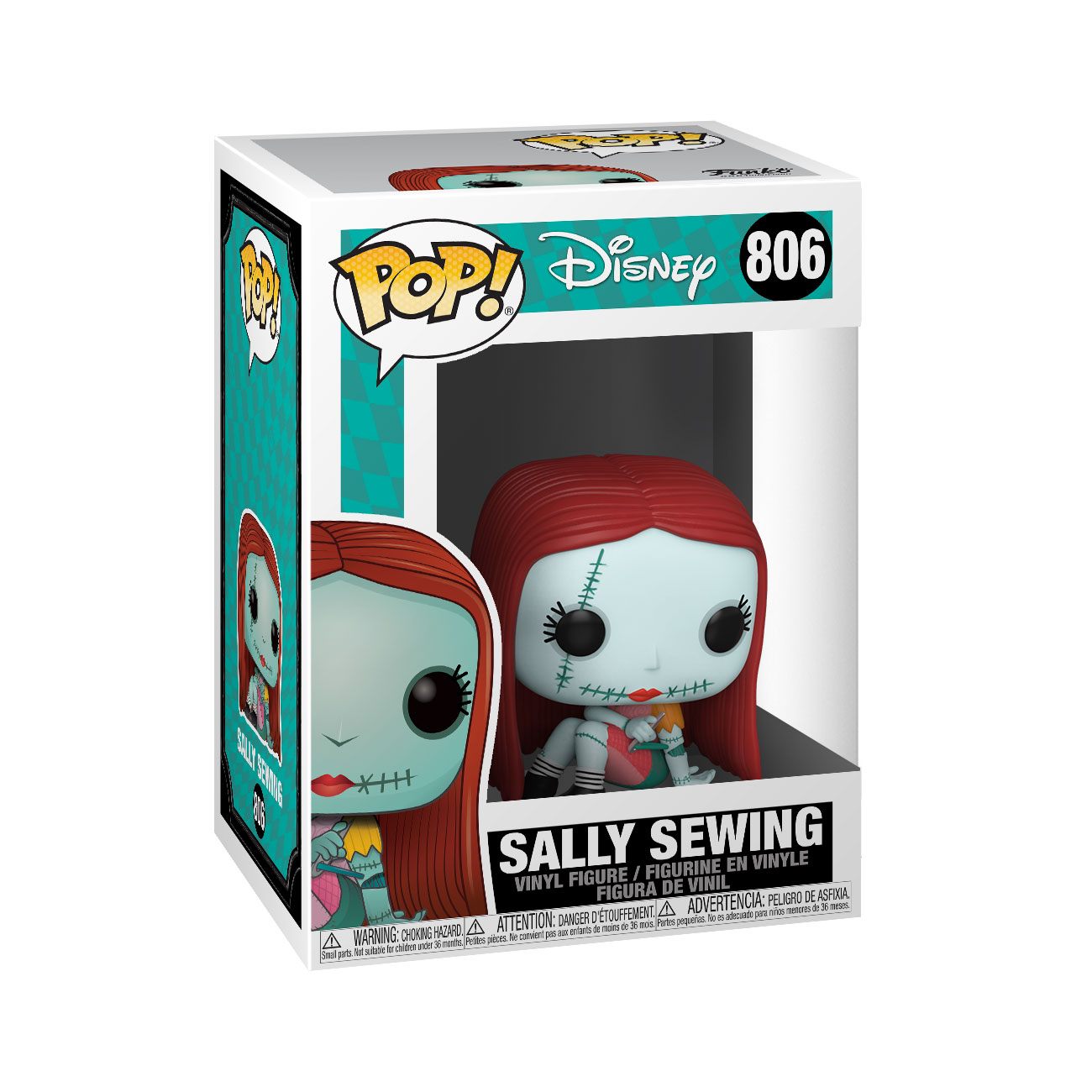Nightmare before Christmas POP! Disney Vinyl 806 Figure Sally Sewing 9 cm