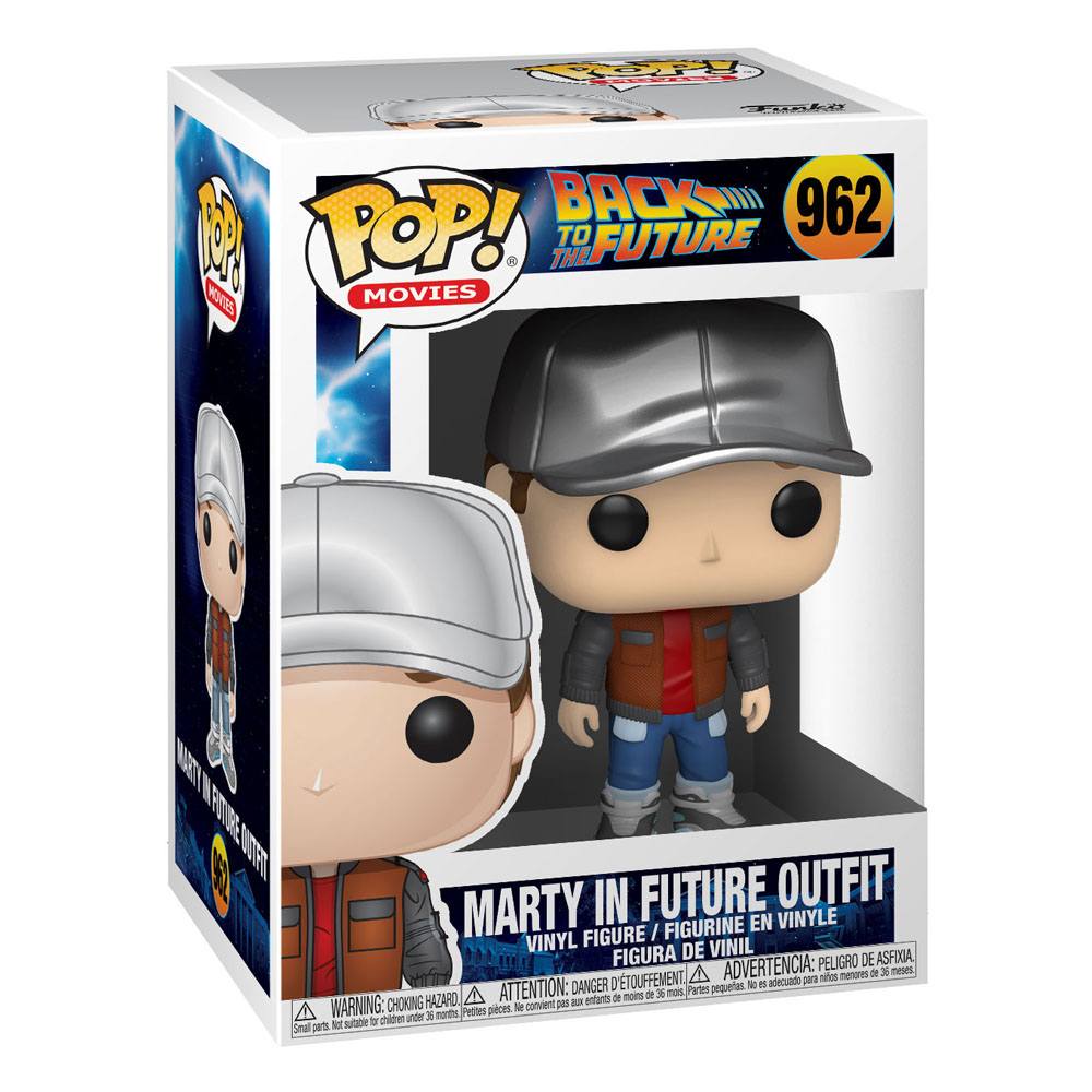 Back to the Future Funko POP! Vinyl Figure 962 Marty in Future Outfit 9 cm