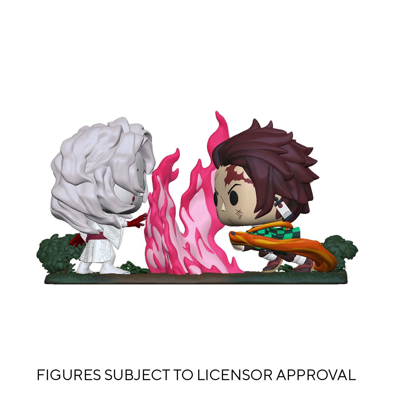 Demon Slayer Funko POP Moment! Vinyl Figures 1034 2-Pack Tanjiro vs. Rui 9 cm