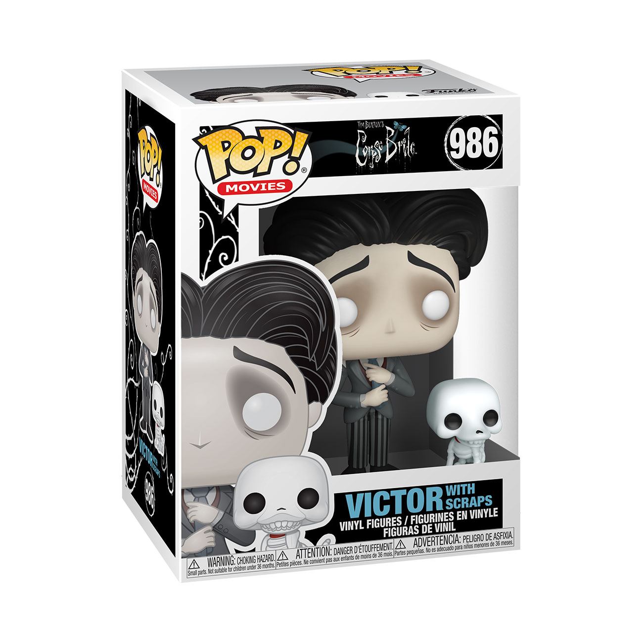 Corpse Bride Funko POP! Movies Vinyl Figure 986 Victor Van Dort 9 cm