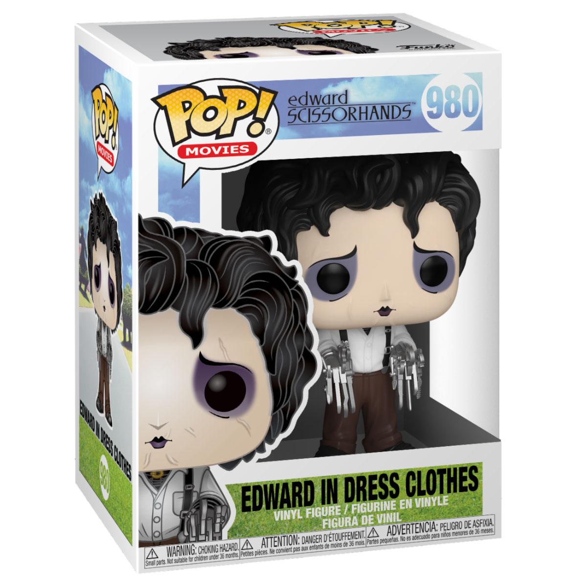 Edward Scissorhands POP! Movies Vinyl Figure 980 Edward in Dress Clothes 9 cm