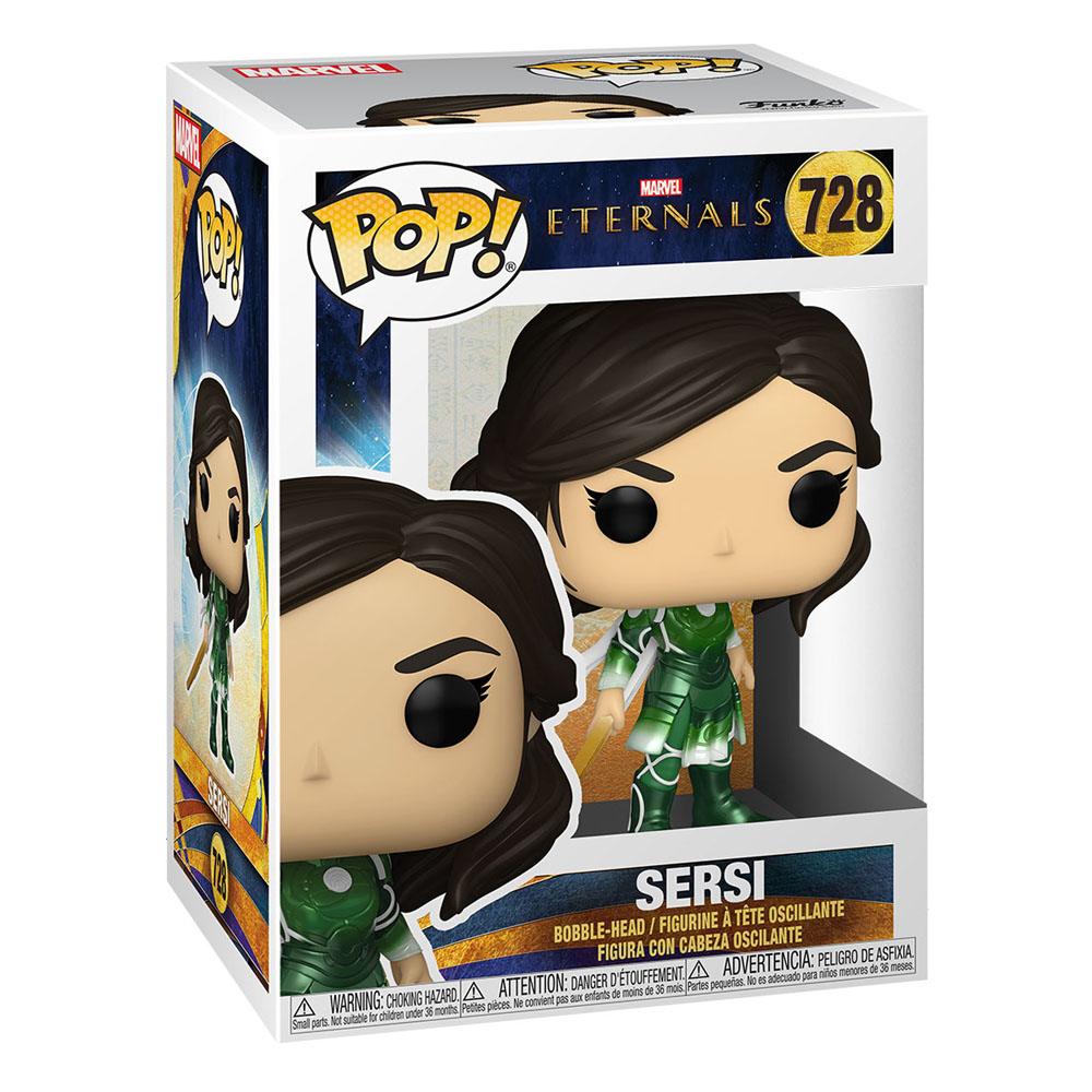 Marvel The Eternals Funko POP! Marvel Vinyl Figure 728 Sersi 9 cm