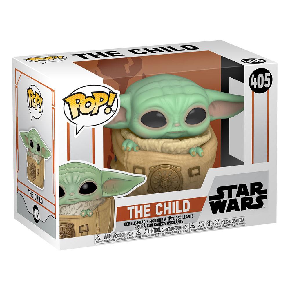 Star Wars The Mandalorian POP! TV Vinyl Figure 405 Child in Bag 9 cm