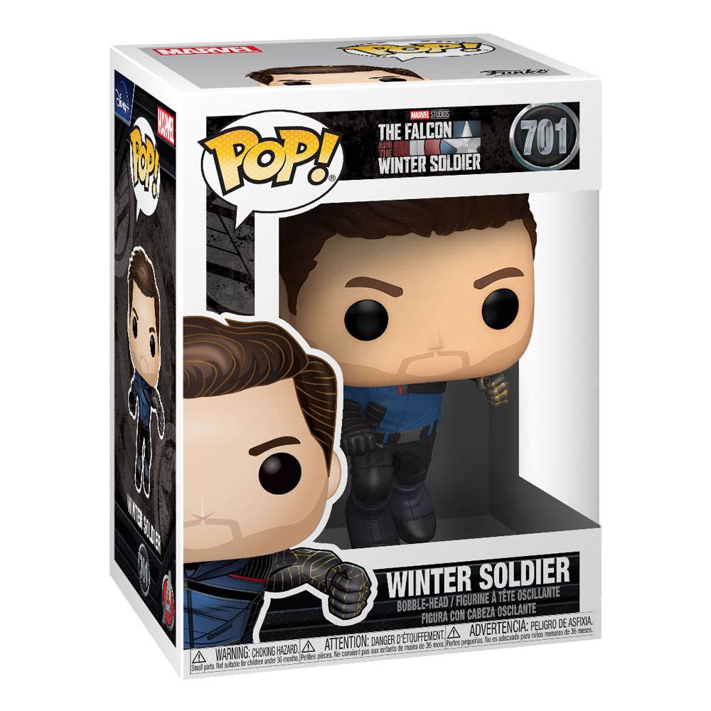 The Falcon and the Winter Soldier POP! Marvel Vinyl Figure 701 Winter Soldier 9 cm