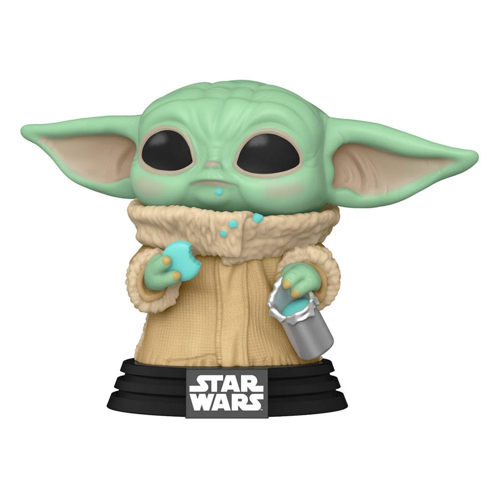Star Wars The Mandalorian POP! TV Vinyl Figure 465 Grogu w/ Cookie 9 cm