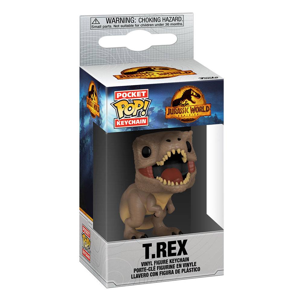 Jurassic World 3 Funko POP! Vinyl Keychains 4 cm T-Rex
