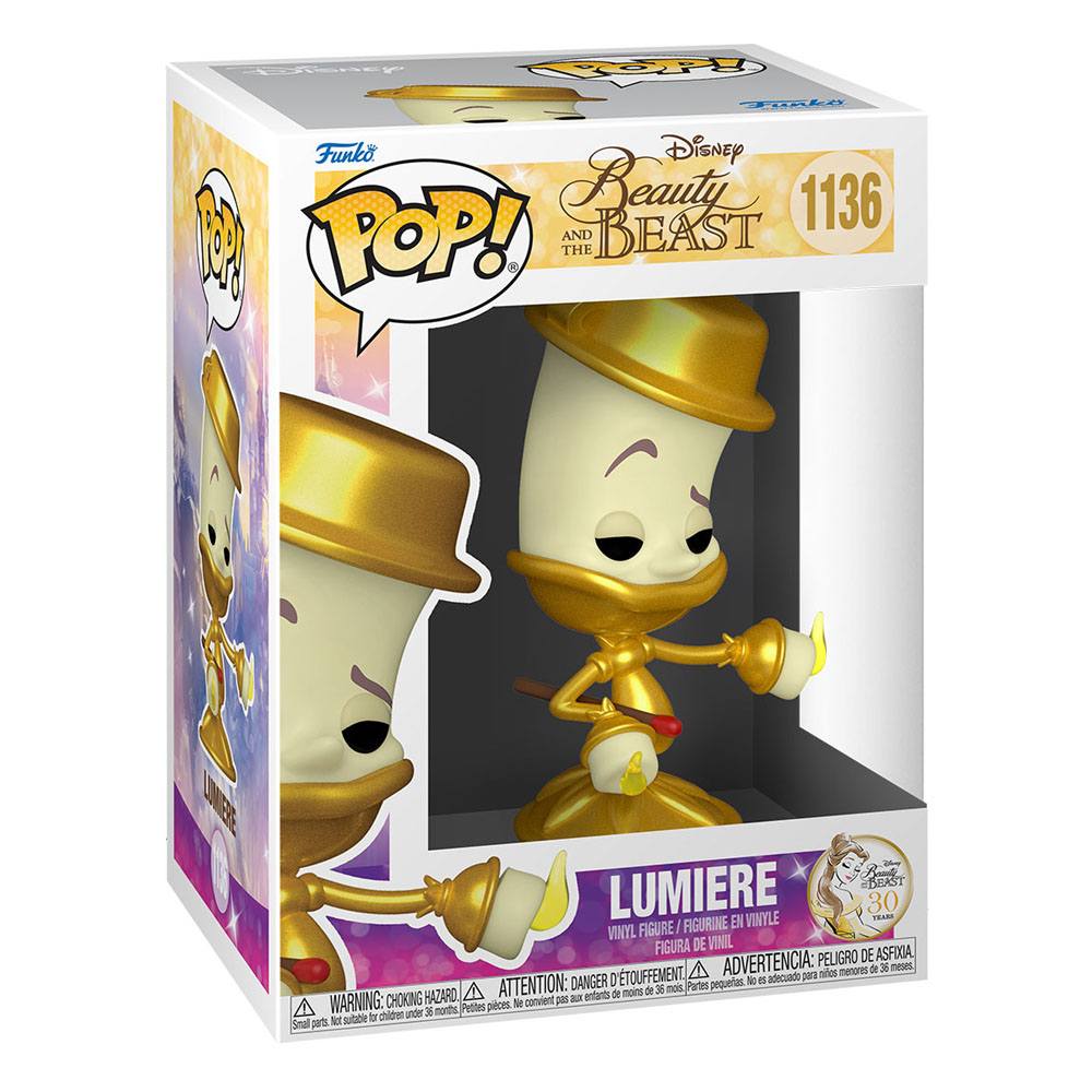 Beauty and the Beast Funko POP! Movies Vinyl Figure 1136 Lumiere 9 cm