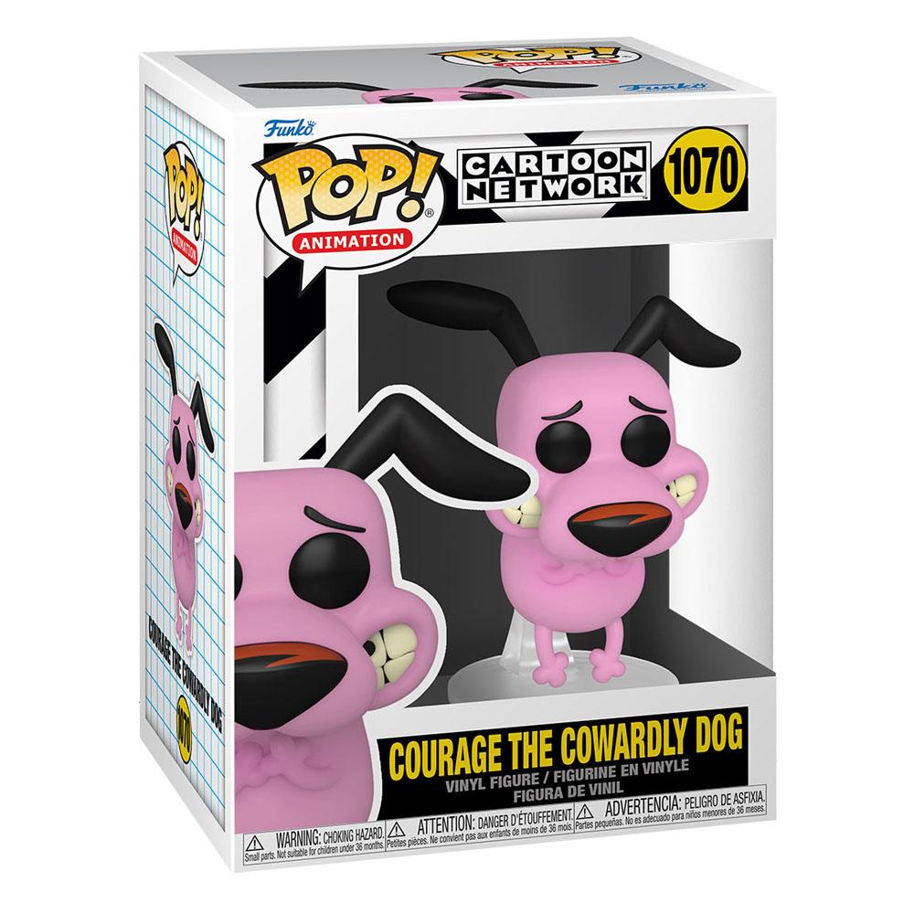 Courage the Cowardly Dog funko POP! Animation Vinyl Figure 1070 Courage 9 cm