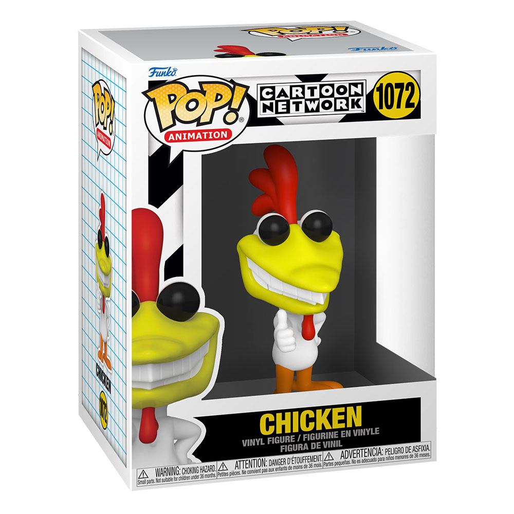 Mucca e pollo FUNKO POP! cartoon Vinyl figure 1072 Pollo 9 cm