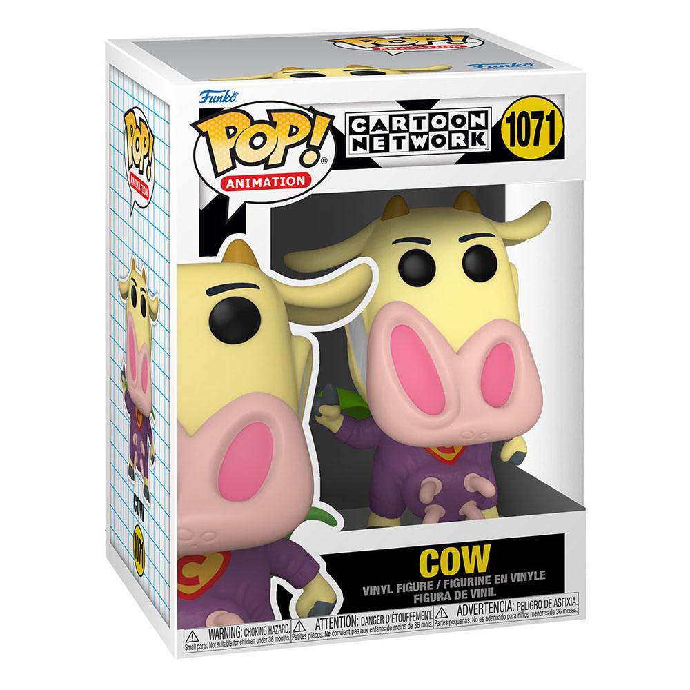 Cartoon Network Mucca e pollo FUNKO POP! Vinyl figure 1071 Mucca Cow 9 cm