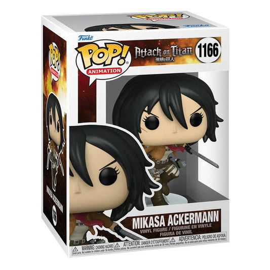 Attack on Titan Funko POP! Animation Vinyl Figure 1166 Mikasa Ackermann 9 cm
