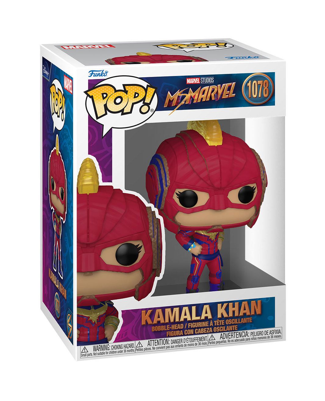 Ms. Marvel Funko POP! TV Vinyl Figure 1078 Kamala Khan 9 cm
