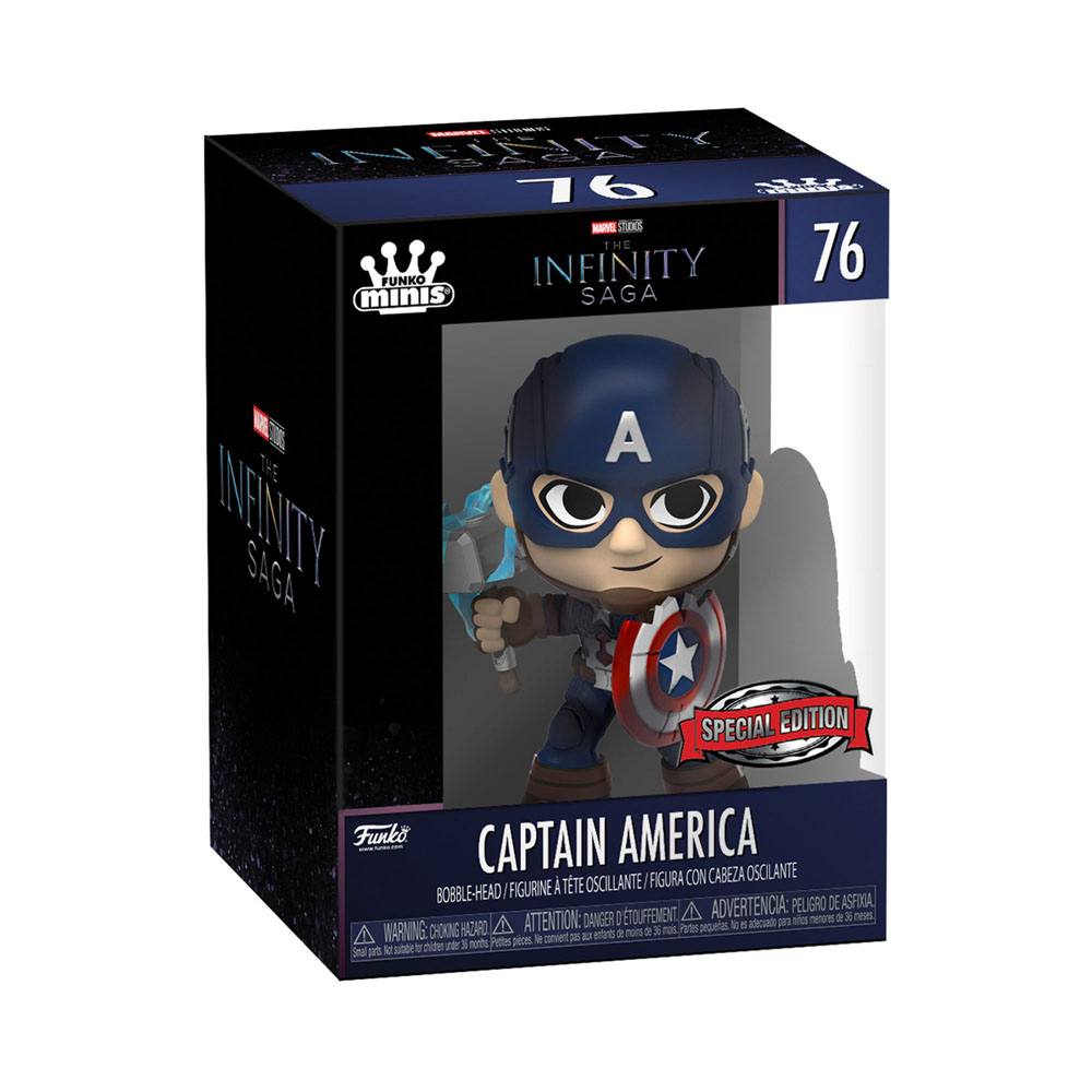 Mini Figures FUNKO 5 cm Infinity Saga CAPTAIN AMERICA
