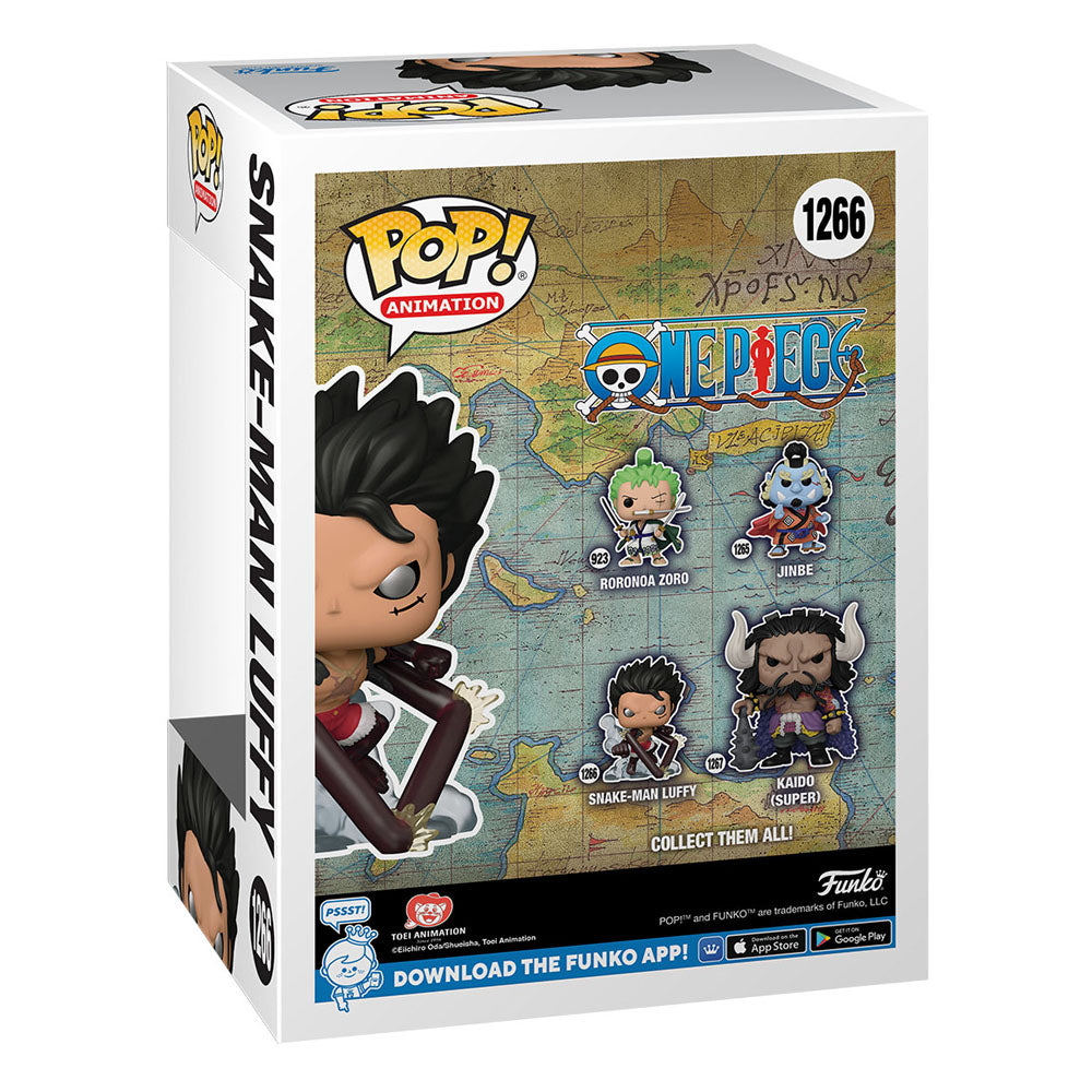 One Piece Funko POP! Television Vinyl Figure 1266 Snake-Man Luffy 9 cm