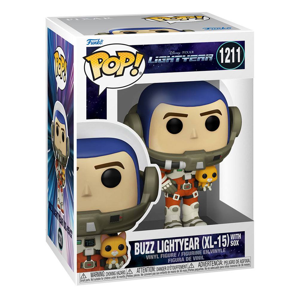 Lightyear Funko POP! Disney Vinyl Figure Buzz Lightyear w/Sox (XL-15 Suit) 9 cm