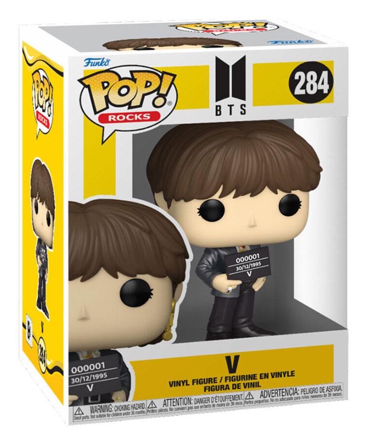 BTS FUNKO POP! Rocks Vinyl 284 Figure Butter V 9 cm
