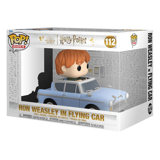 Harry Potter - Chamber of Secrets Anniversary Funko POP! Rides Vinyl Figure 112 Ron w/Car 15 cm